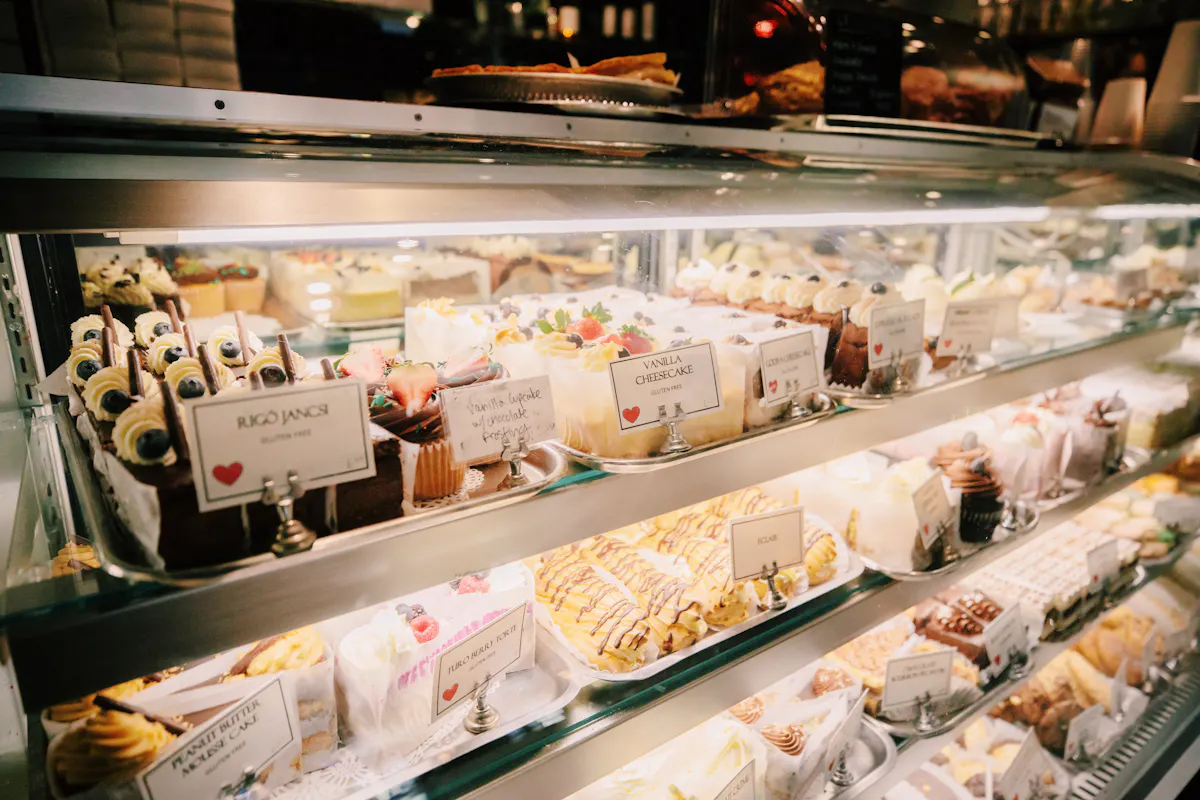 a store filled with lots of different types of food